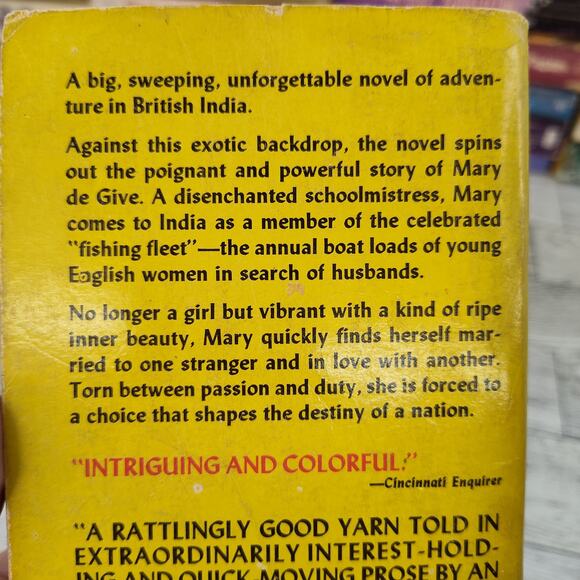The Raj by Donald Robinson 1972 Fawcett Crest Historical Romance Adventure PB - Picture 6 of 12